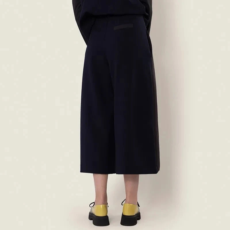 CHIE MIHARA | PANTALÓN CORTO MUJER | R PAGE TOKYO NAVY | AZUL