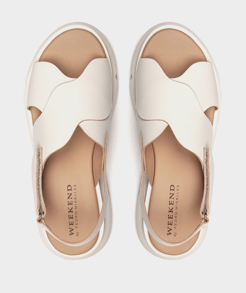 Sandalias Pedro Miralles 2021 Pedro Miralles Comprar Comprar Sandalia En Piel Metalizada Platino