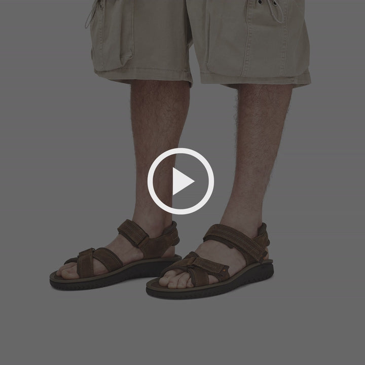 Sandalias De La Marca Clarks  Para Hombre Modelo Wesley Shore Beeswax Leather En Color Amarillo