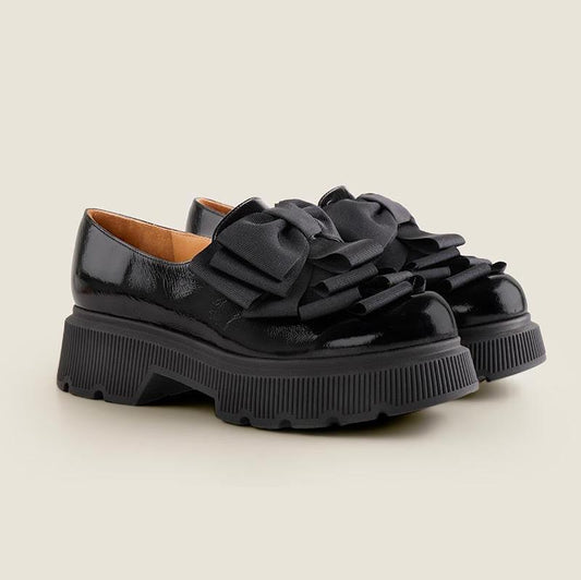 CHIE MIHARA | MOCASINES MUJER | QAYRO SUCRE | NEGRO