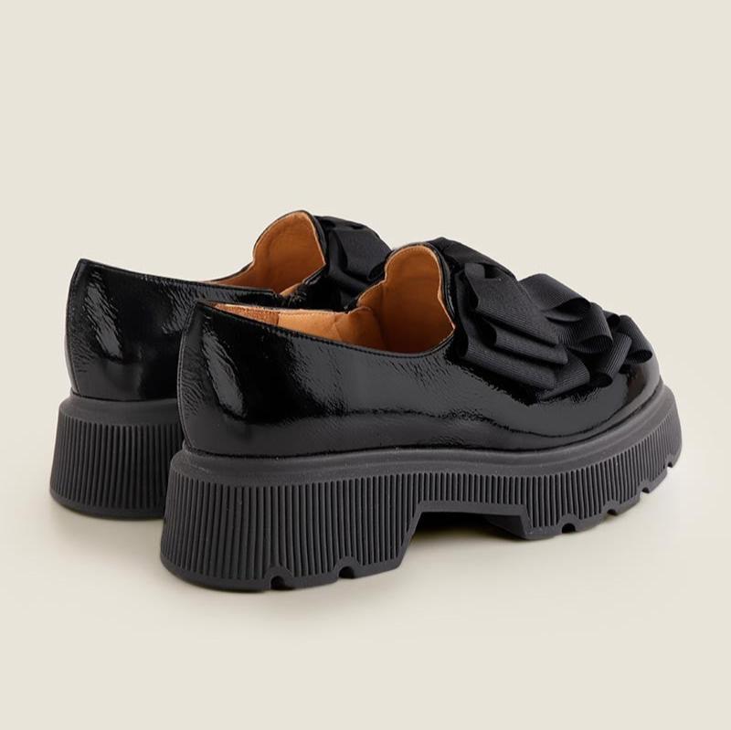 CHIE MIHARA | MOCASINES MUJER | QAYRO SUCRE | NEGRO