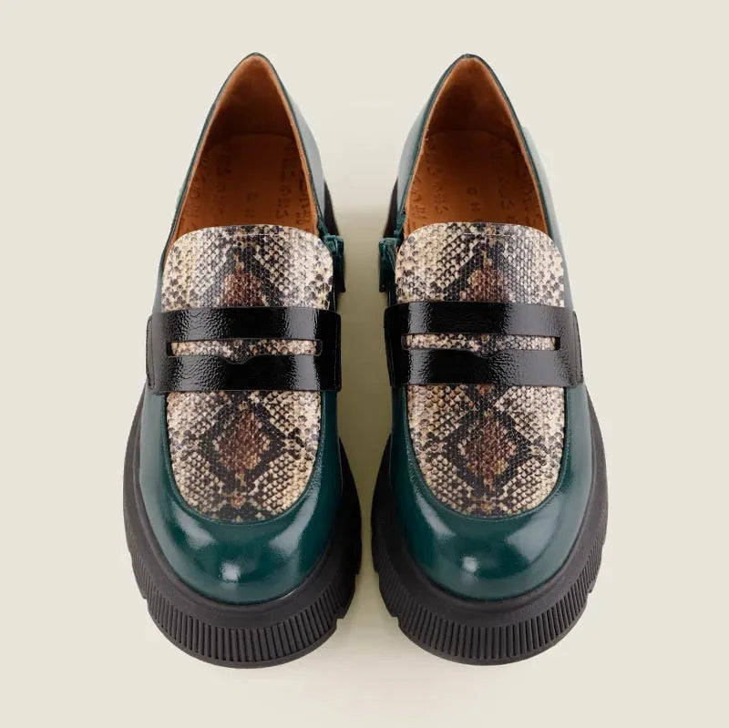 CHIE MIHARA | MOCASINES | MUJER | QAZULA SUCRE FOREST | NEGRO