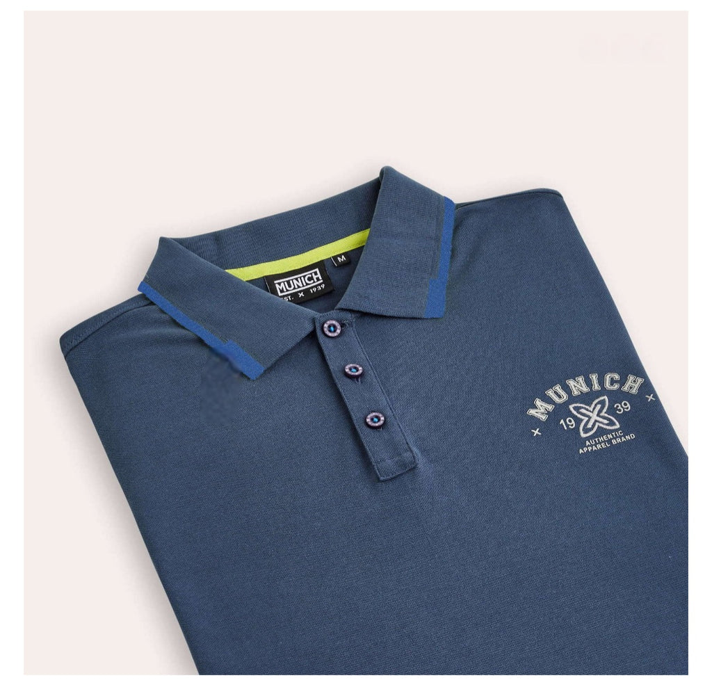 MUNICH | POLOS | HOMBRE | SLAM NAVY | AZUL