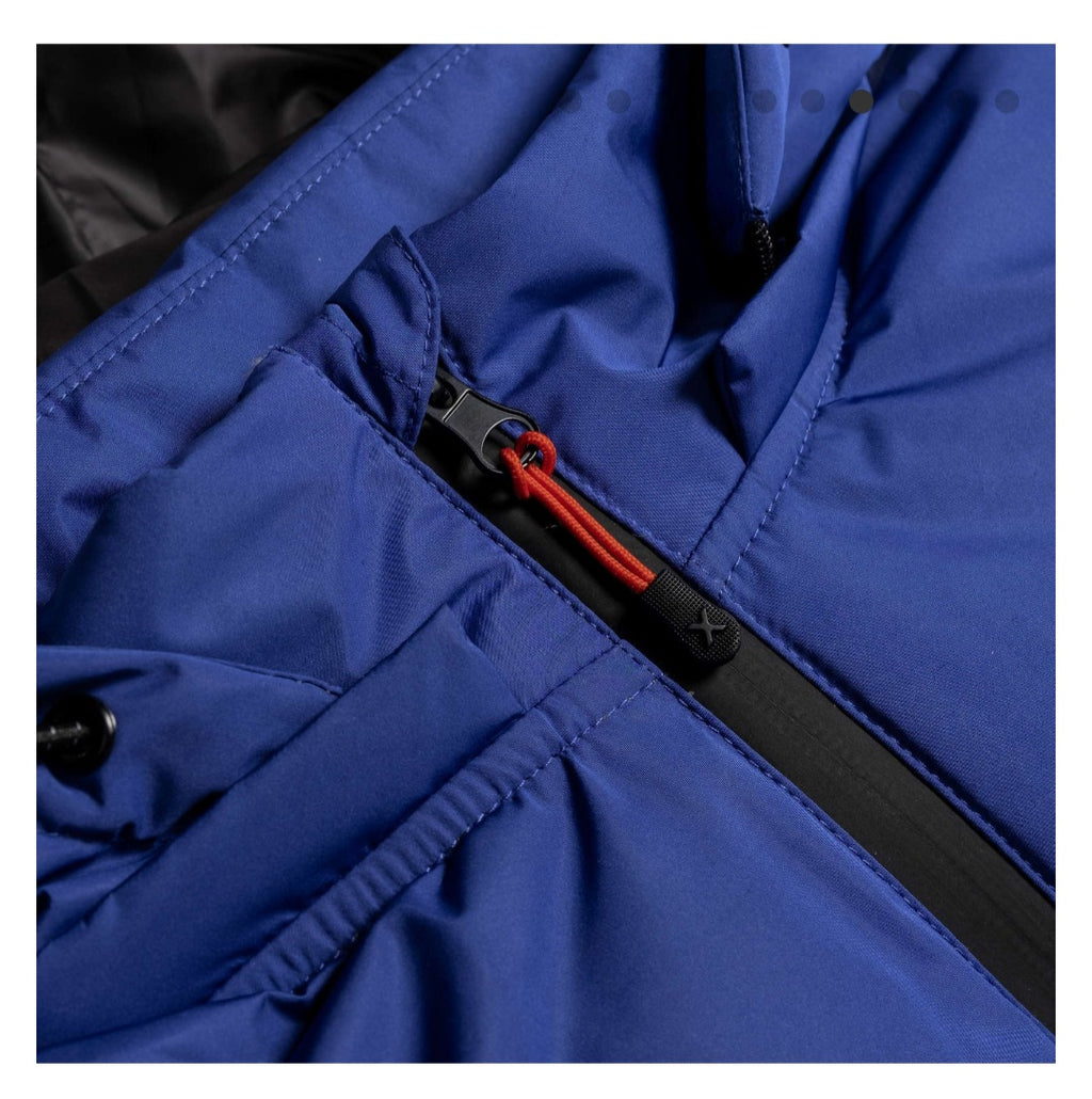 MUNICH Cloud Multicolor: blauw jas voor heren