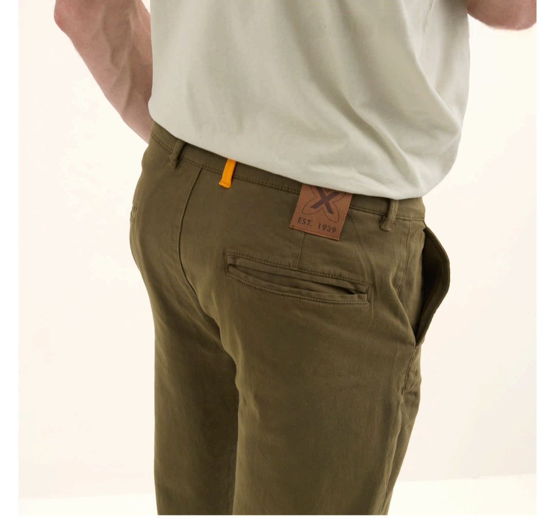 MUNICH LOOP Khaki: caqui pantalons per a home