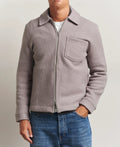 SAMSOE | JACKET | MEN'S | HANNES FULL ZIP 146 | GREY