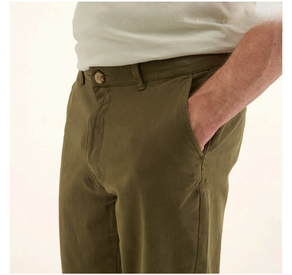 MUNICH LOOP Khaki: caqui pantalons per a home