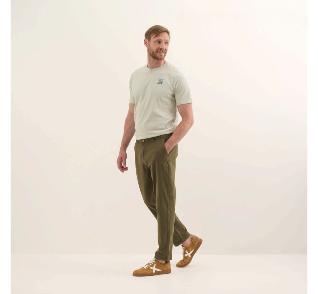 MUNICH LOOP Khaki: caqui pantalons per a home