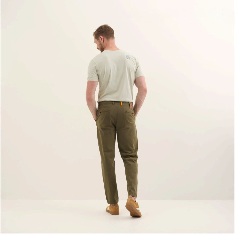 MUNICH LOOP Khaki: caqui pantalons per a home