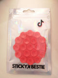 STICKYBESTIE The Roundie RED: red funda teléfono unisex