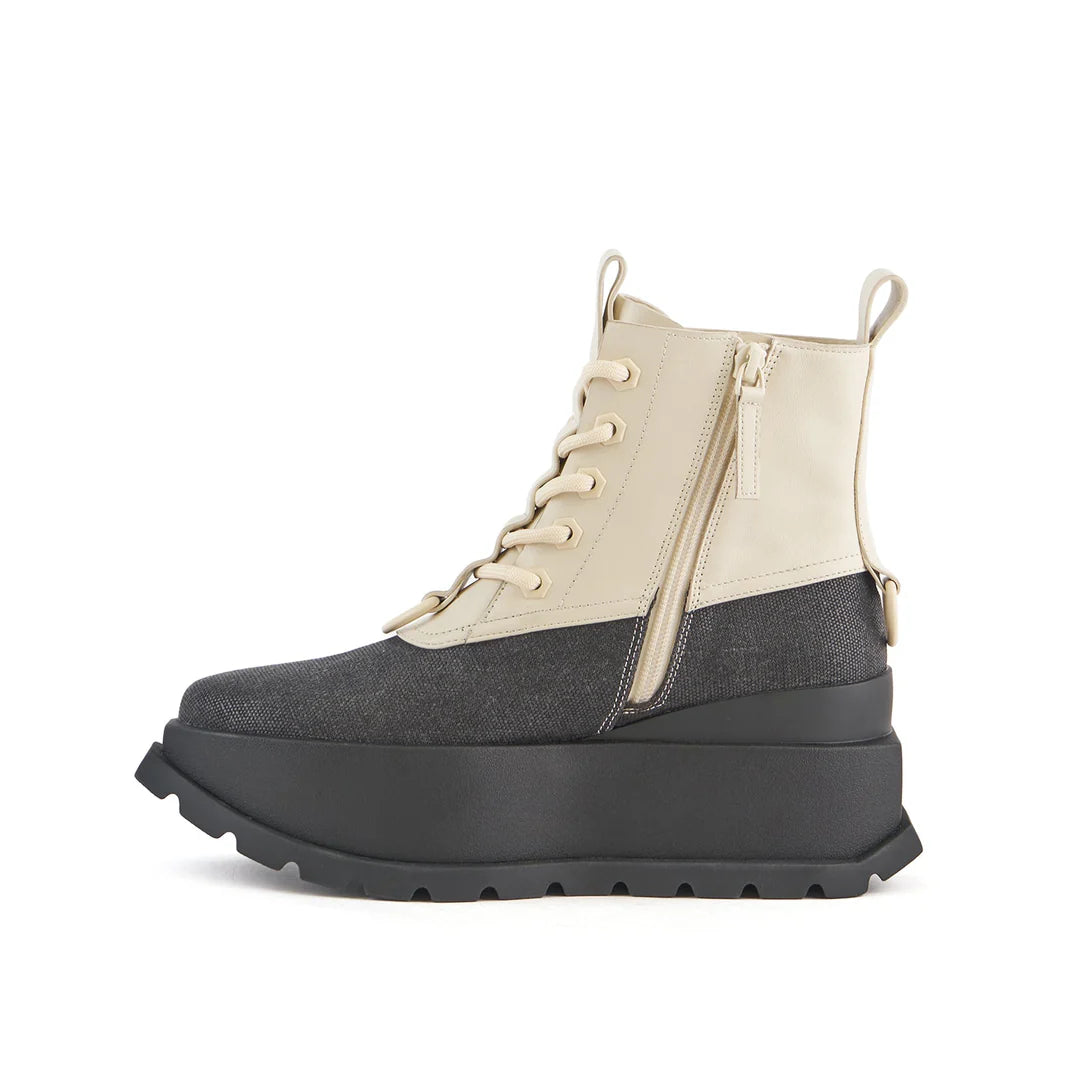 UNITED NUDE | WOMEN'S BOOTS | ROKO PATROL BOOT MONO | BEIGE