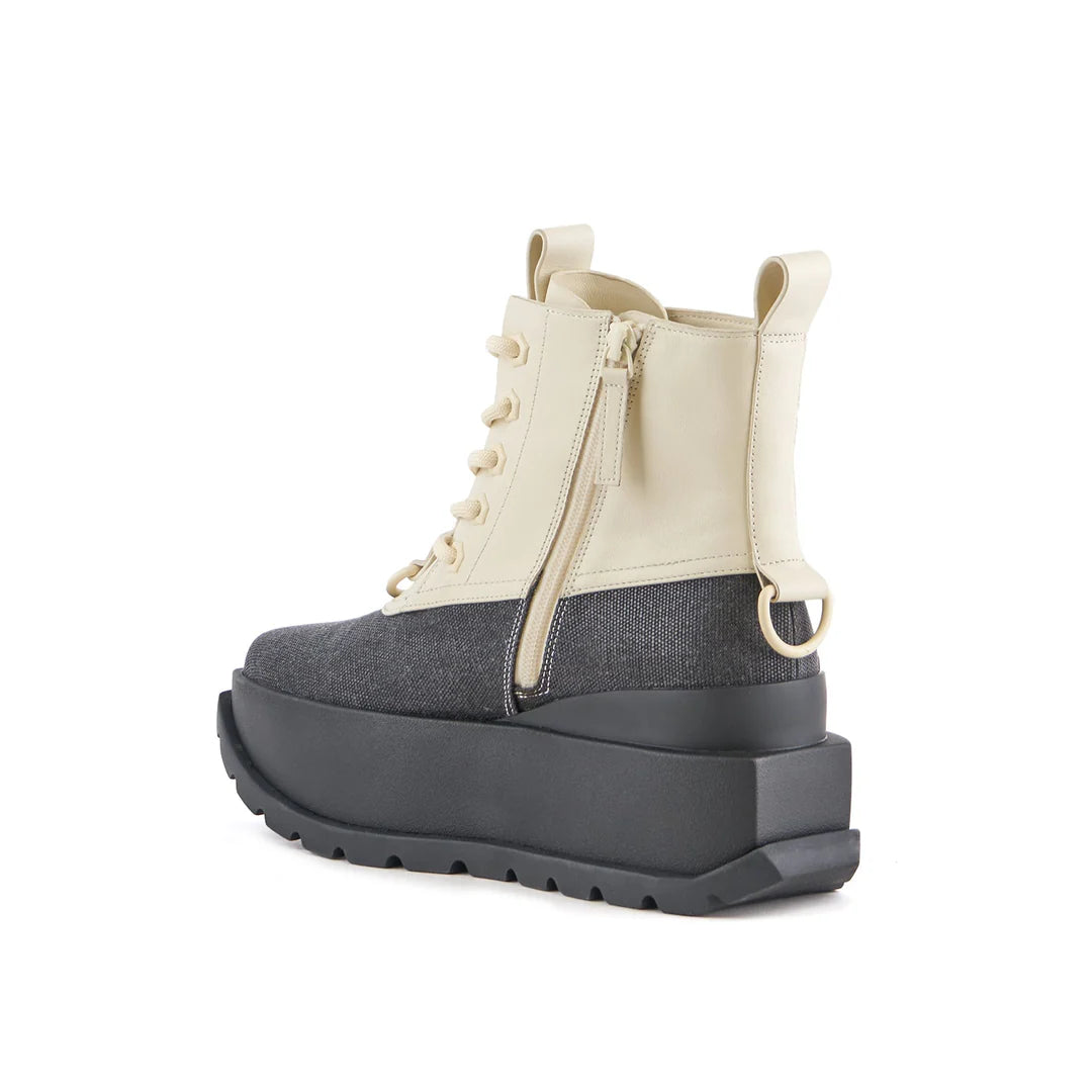 UNITED NUDE | WOMEN'S BOOTS | ROKO PATROL BOOT MONO | BEIGE