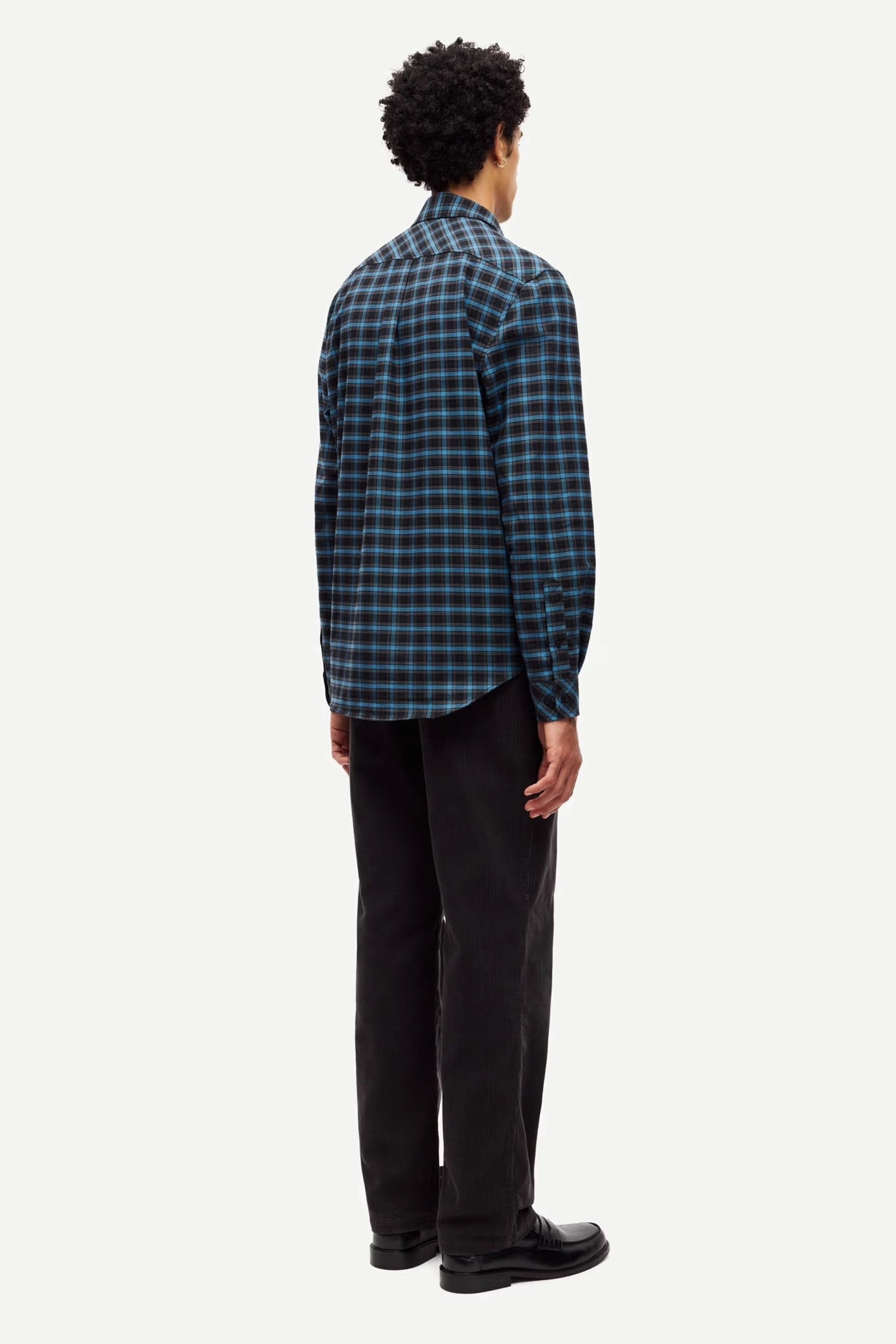 SAMSOE | CAMISAS | HOMBRE | SALIAM NJ SHIRT 148 TURKISH COFFEE | AZUL