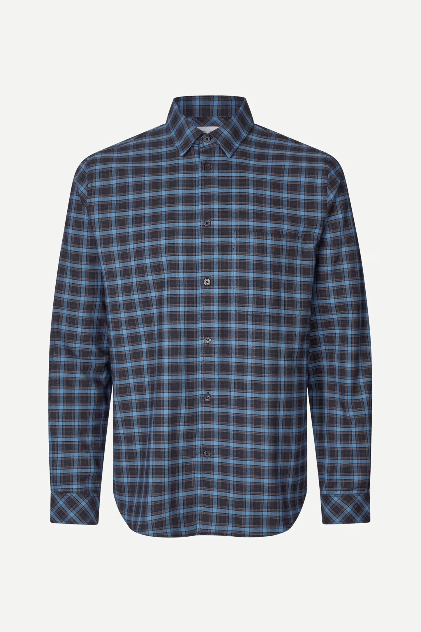 SAMSOE | CAMISAS | HOMBRE | SALIAM NJ SHIRT 148 TURKISH COFFEE | AZUL