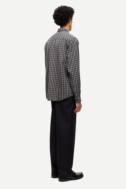 SAMSOE | CAMISAS | HOMBRE | SARYAN SHIRT BLACK OYSTER CH 1570 | NEGRO