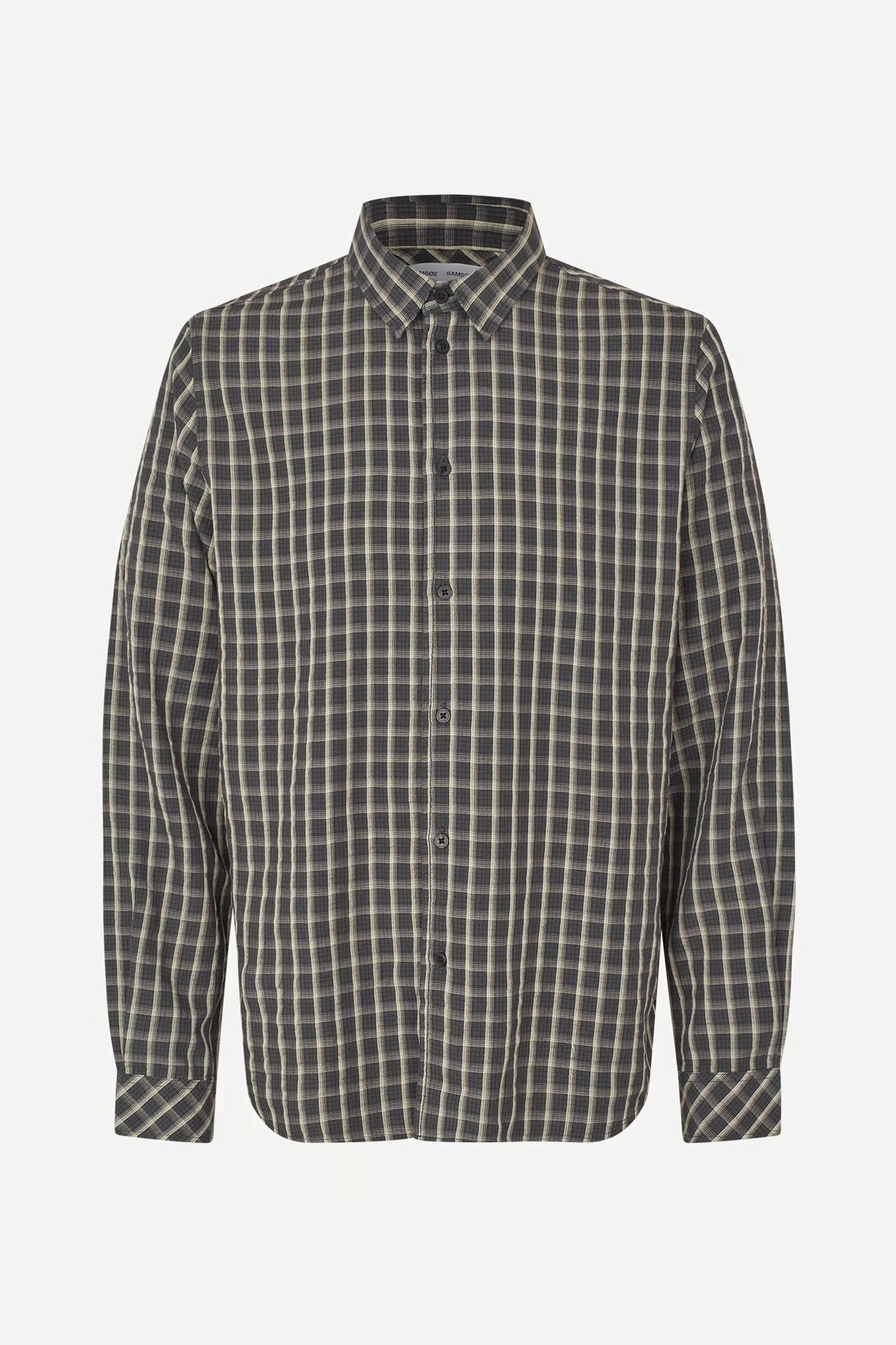 SAMSOE | CAMISAS | HOMBRE | SARYAN SHIRT BLACK OYSTER CH 1570 | NEGRO