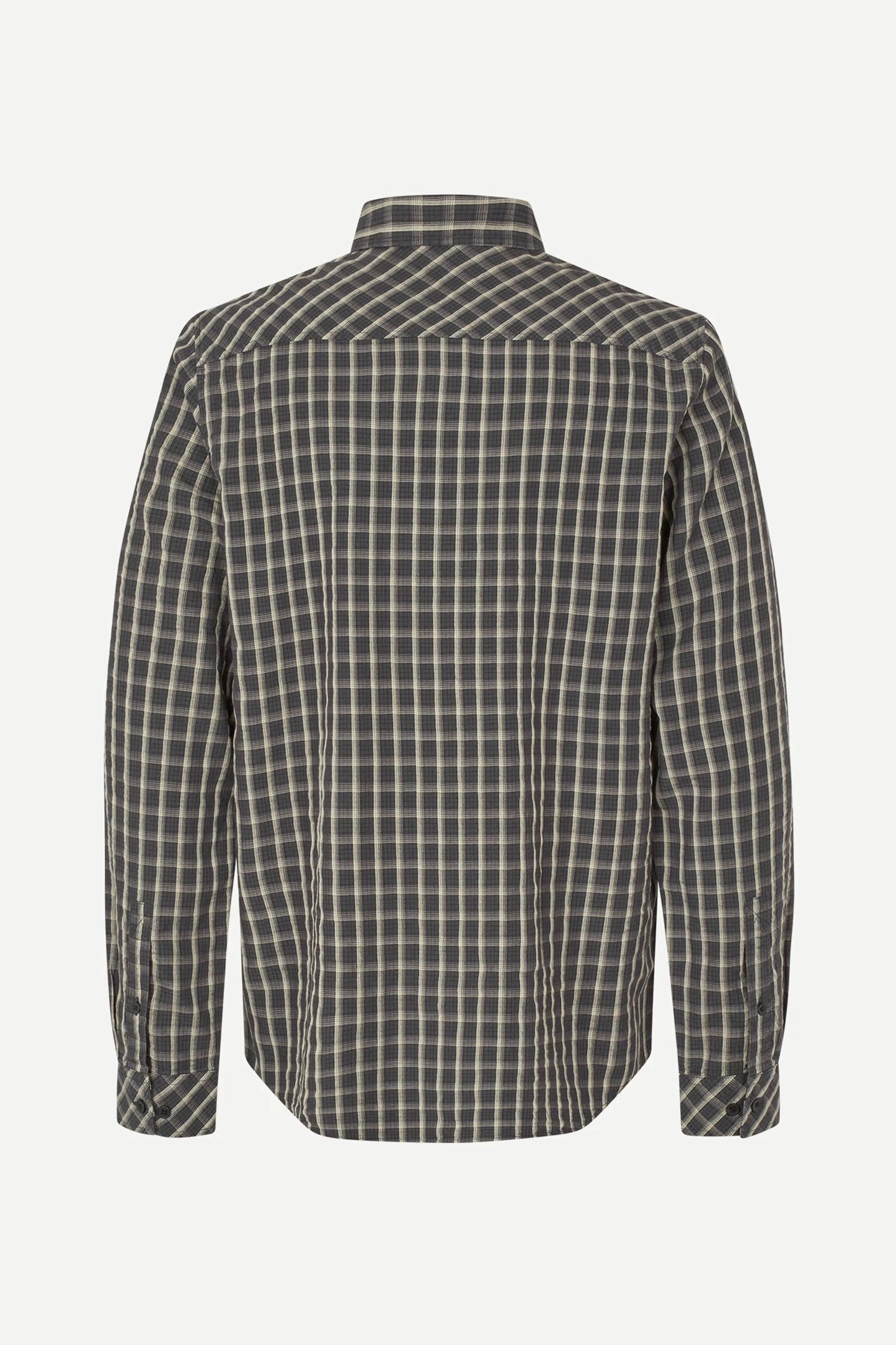 SAMSOE | CAMISAS | HOMBRE | SARYAN SHIRT BLACK OYSTER CH 1570 | NEGRO