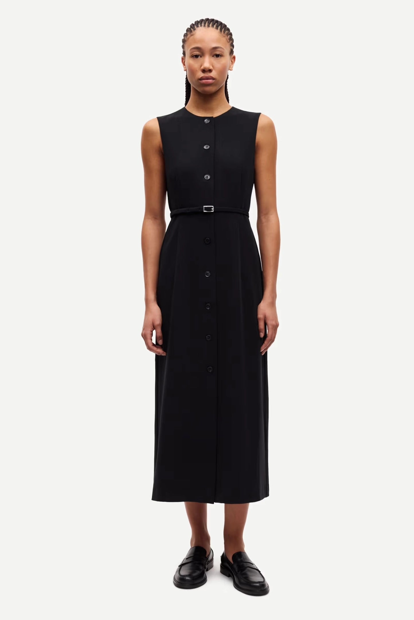 SAMSOE | VESTIDOS | MUJER | SARUMA DRESS BLACK | NEGRO