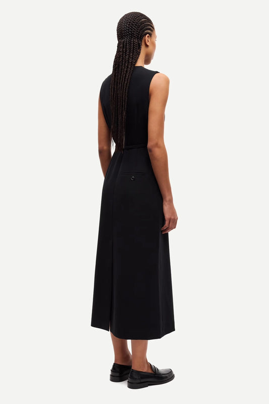 SAMSOE | VESTIDOS | MUJER | SARUMA DRESS BLACK | NEGRO