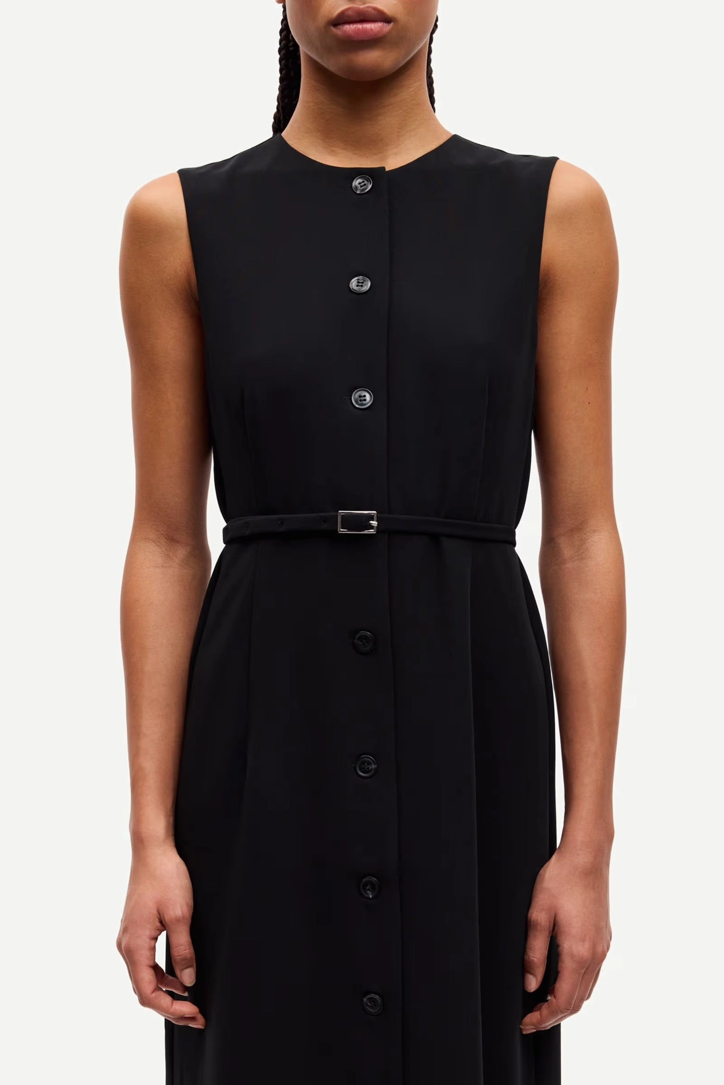 SAMSOE | VESTIDOS | MUJER | SARUMA DRESS BLACK | NEGRO