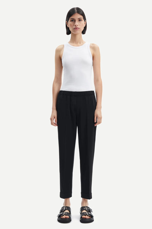 SAMSOE | PANTALONES | MUJER | HOYS PANTS BLACK | NEGRO