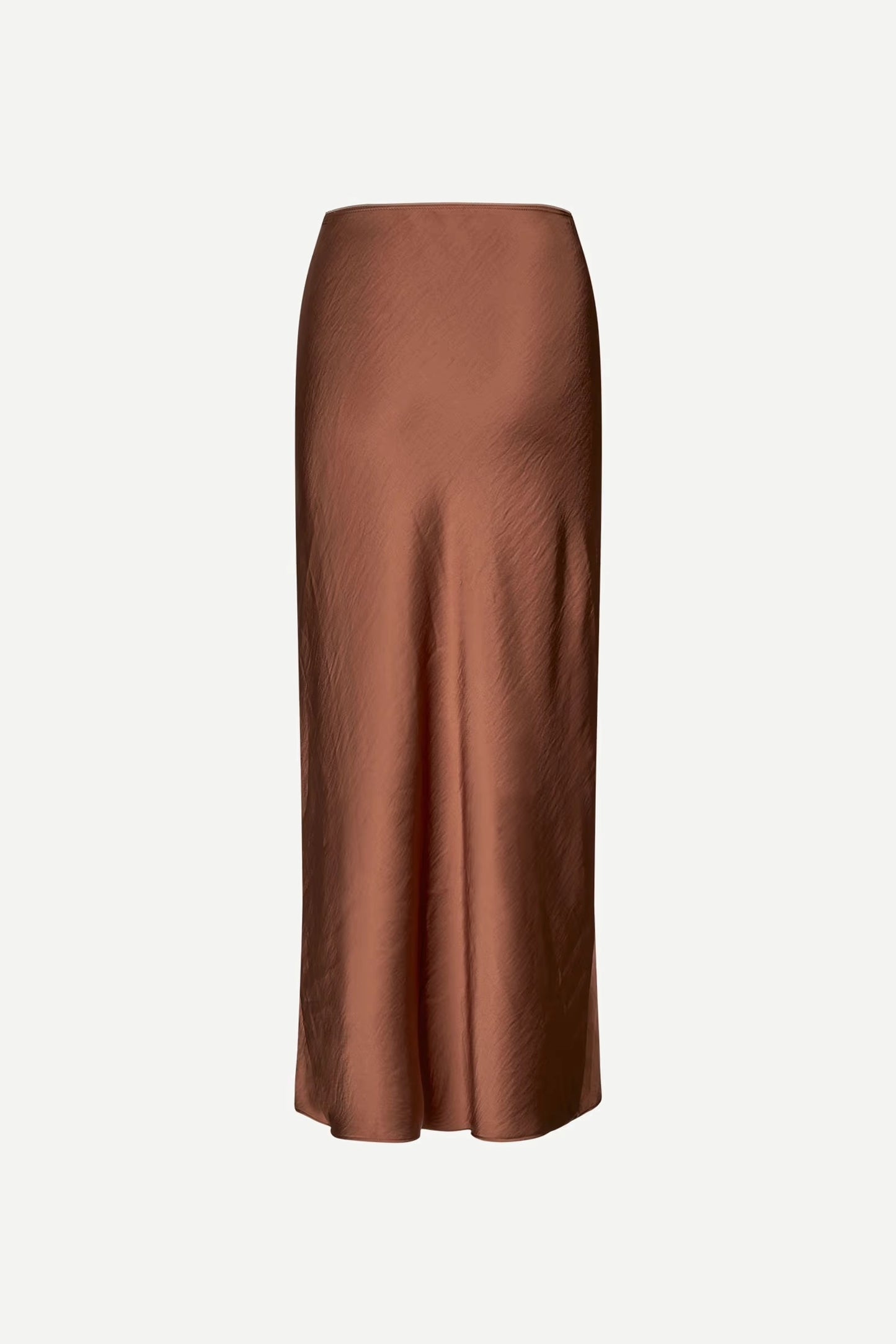 SAMSOE | FALDAS | MUJER | SAAGNETA LONG SKIRT TORTOISE SHELL | MARRÓN