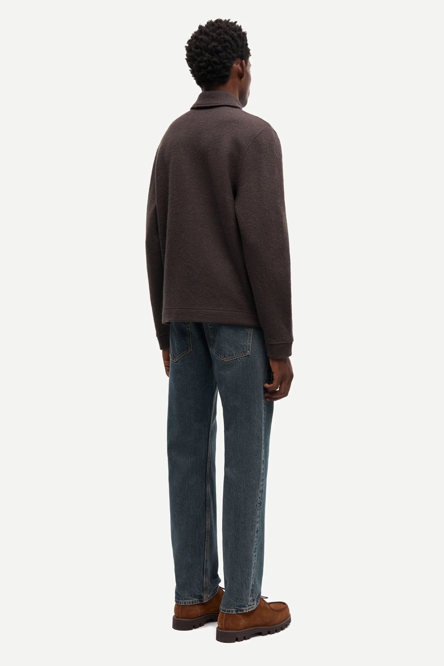 SAMSOE | CHAQUETAS | HOMBRE | HANNES FULL ZIP 146 | MARRÓN
