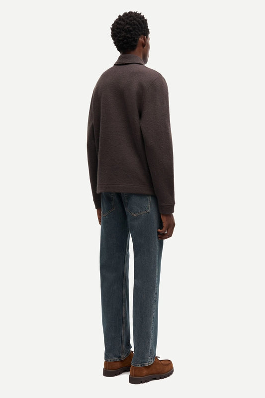 SAMSOE | CHAQUETAS | HOMBRE | HANNES FULL ZIP 146 | MARRÓN