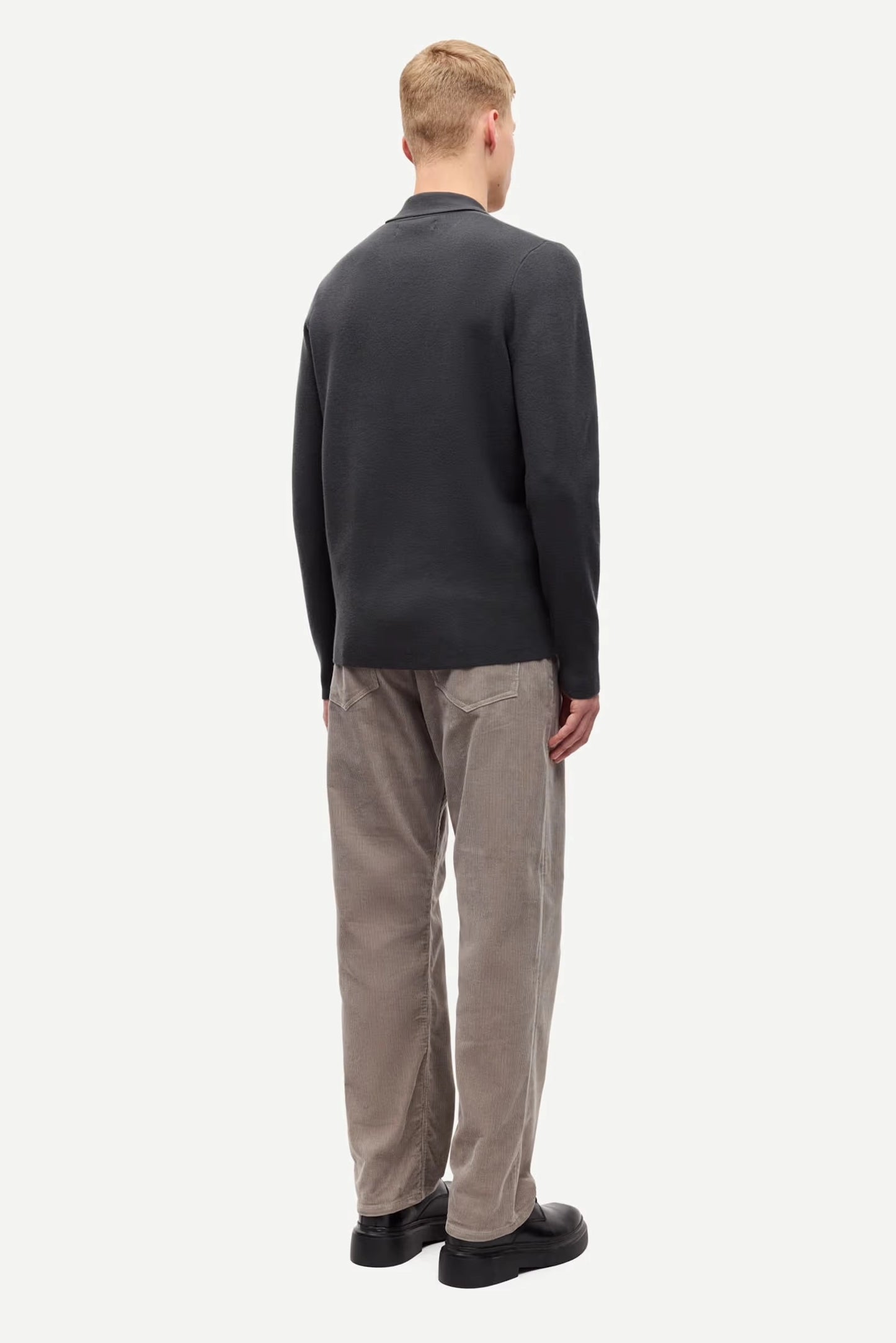 SAMSOE | CHAQUETAS | HOMBRE | GUNA X ZIP BLACK OYSTER 10490 | GRIS