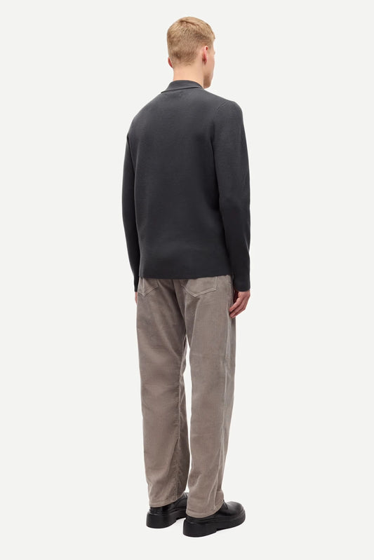 SAMSOE | CHAQUETAS | HOMBRE | GUNA X ZIP BLACK OYSTER 10490 | GRIS