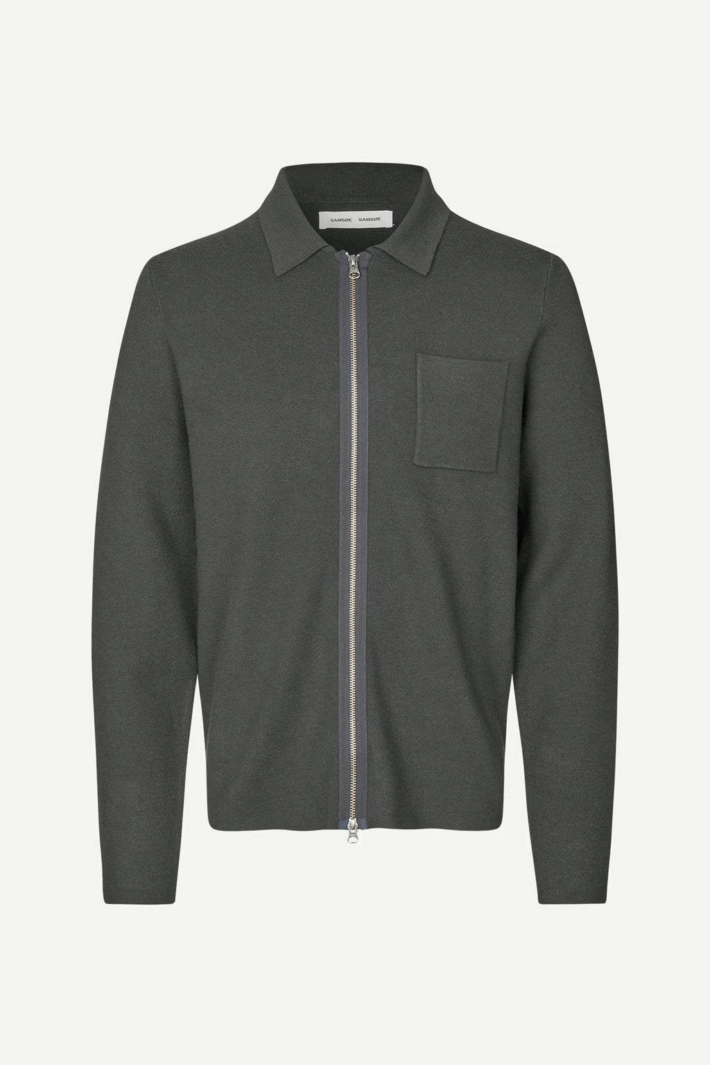 SAMSOE | CHAQUETA | HOMBRE | GUNA X ZIP BLACK OYSTER 10490 | GRIS