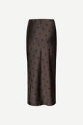SAMSOE Saagneta Mulch: marron jupe pour femme