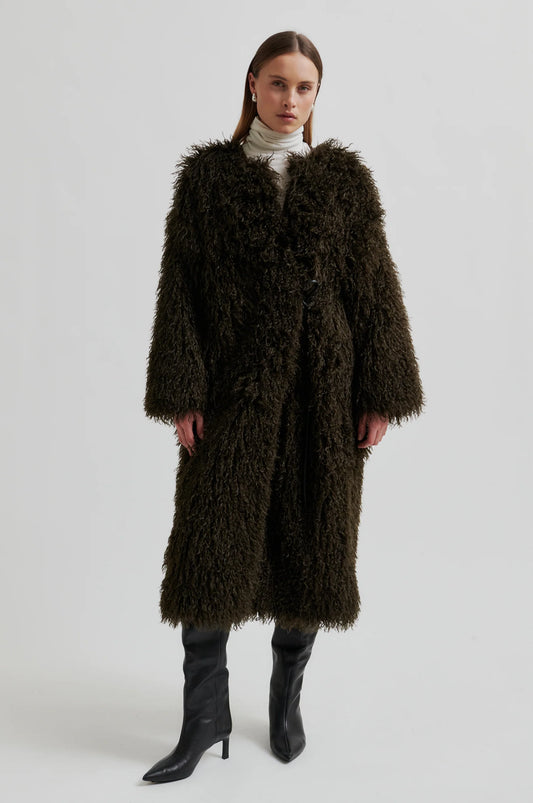 SECOND FEMALE | CHAQUETAS | MUJER | OPHIE COAT DELICIOSO | MARRÓN