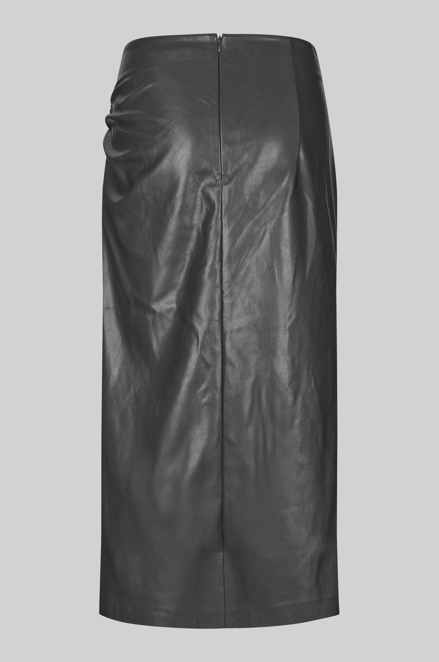 SECOND FEMALE | FALDA | MUJER | SEERIE SKIRT BLACK SAND | GRIS