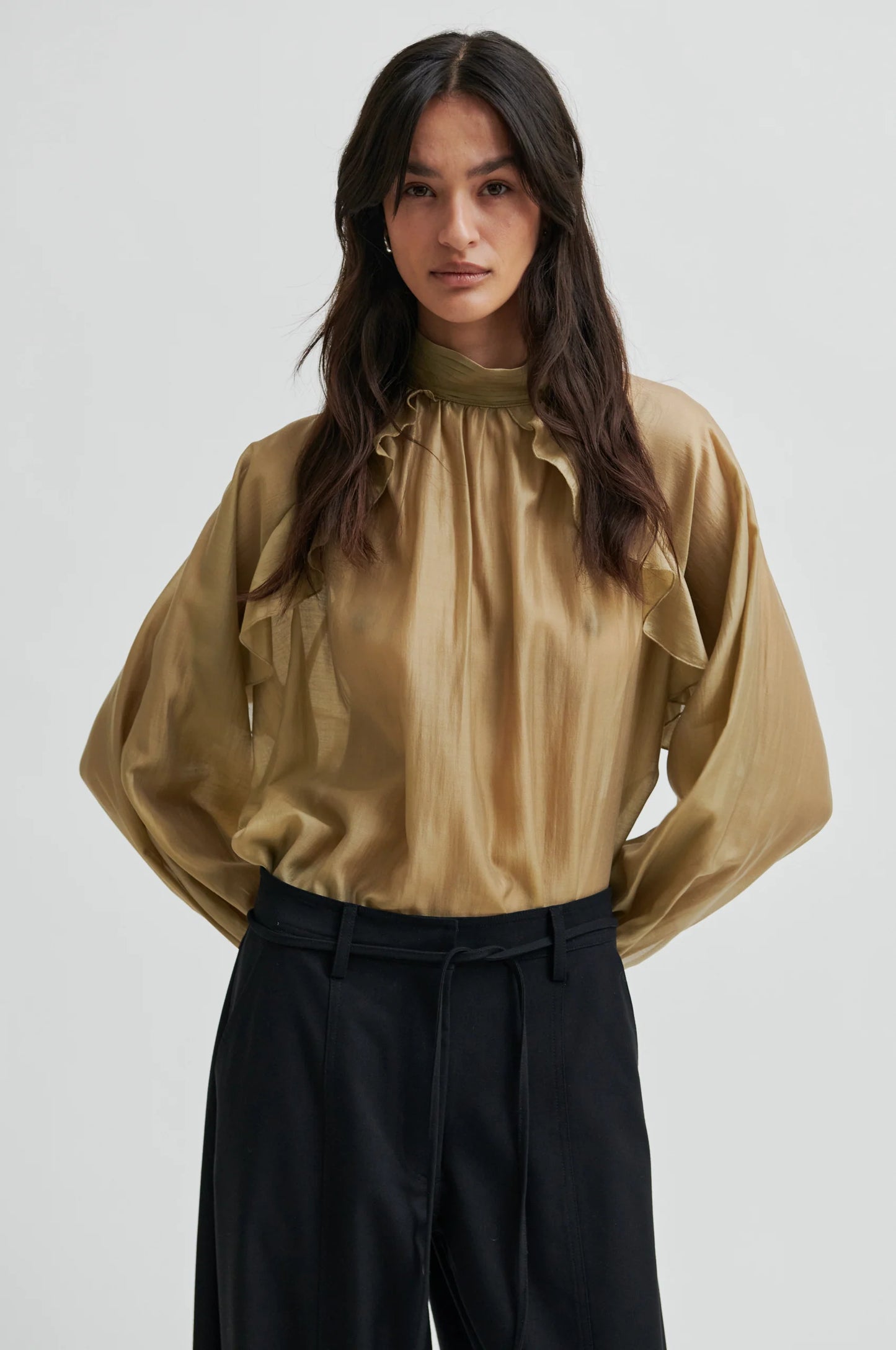 SECOND FEMALE | PANTALONES | MUJER | BLINK CARGO TROUSERS BLACK | NEGRO
