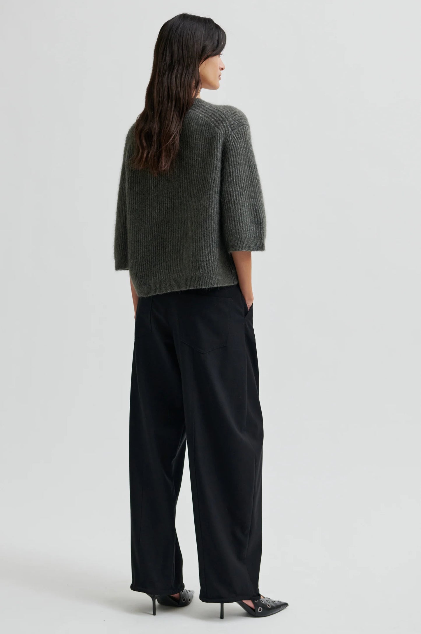 SECOND FEMALE | PANTALONES | MUJER | BLINK CARGO TROUSERS BLACK | NEGRO