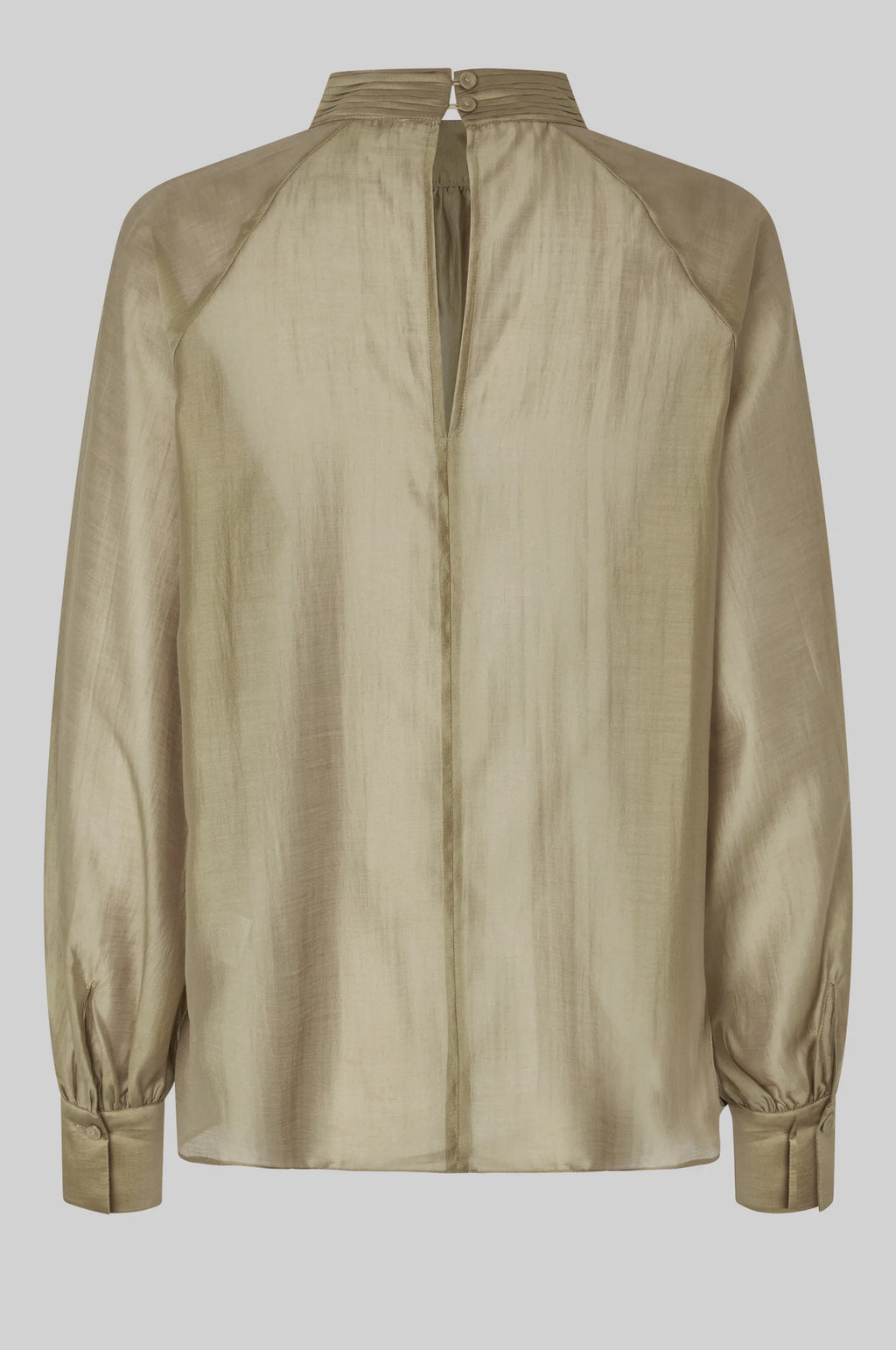 SECOND FEMALE Kannika Blouse KELP: beige Bluse für Damen