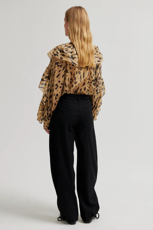 SECOND FEMALE | BLUSAS | MUJER | ELOUISE BLOUSE KELP | BEIGE