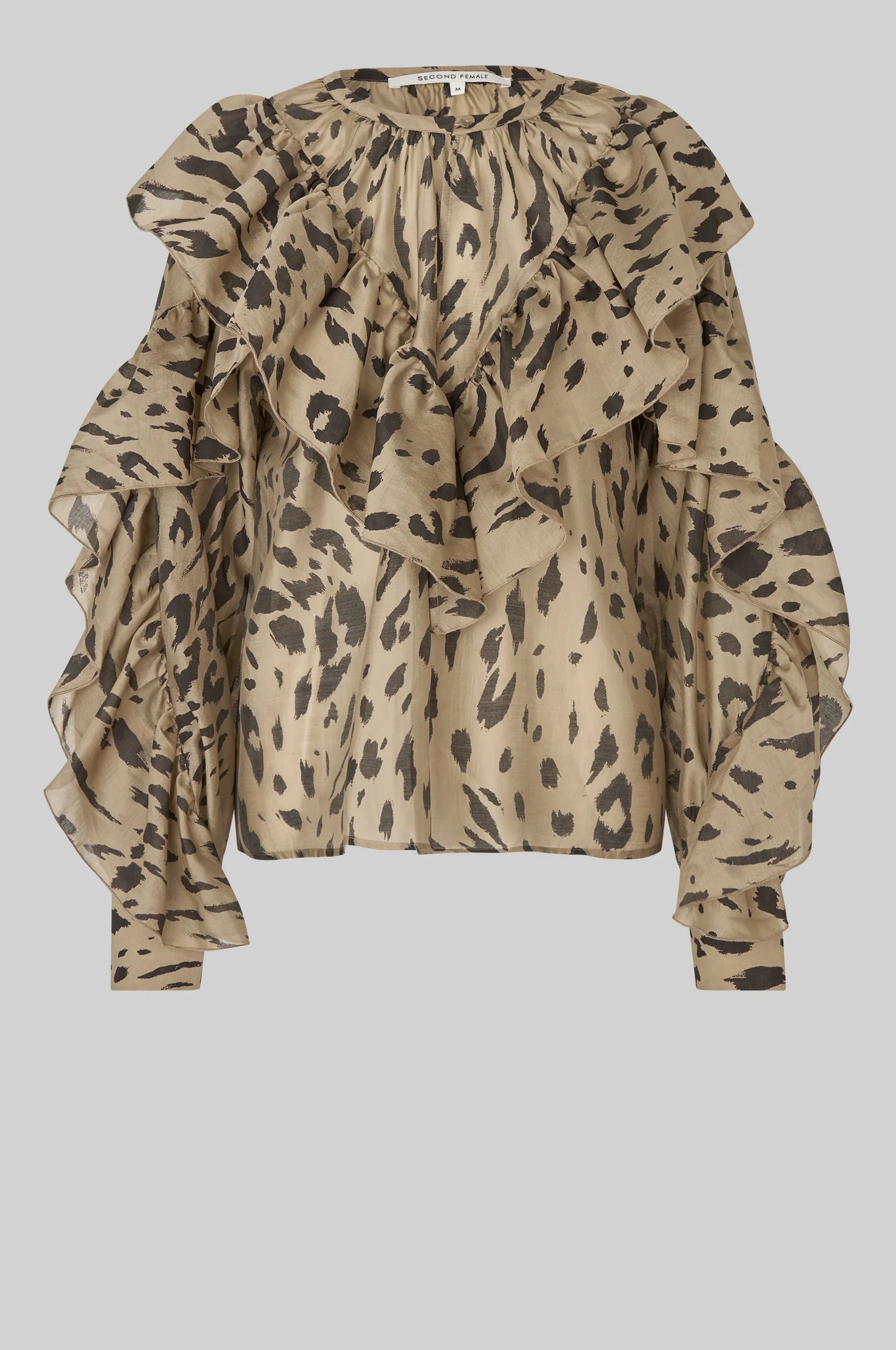 SECOND FEMALE | BLUSAS | MUJER | ELOUISE BLOUSE KELP | BEIGE