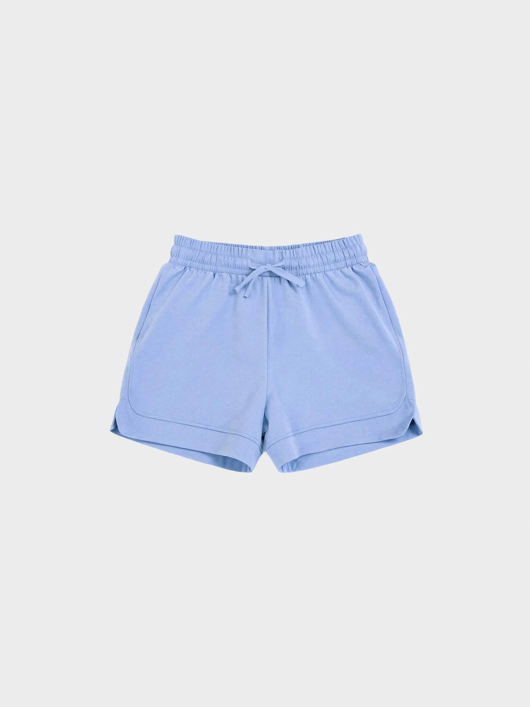 GISELA | PANTALONES CORTOS | MUJER | SHORT CELESTE | AZUL