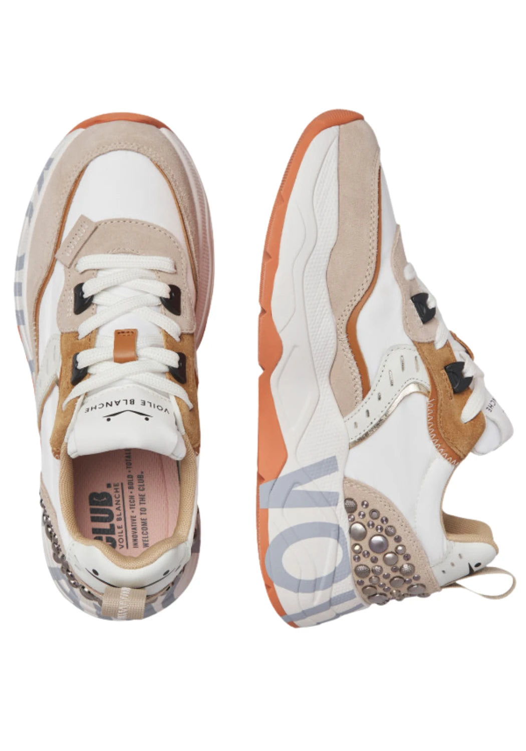 VOILE BLANCHE | SNEAKERS | MUJER | CLUB105 | BLANCO