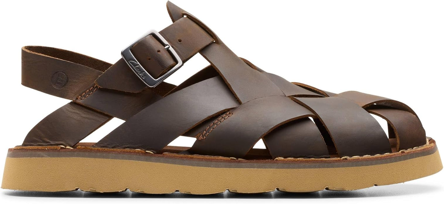 Sandalias De La Marca Clarks  Para Hombre Modelo Solsbury Coast Beeswax Leather