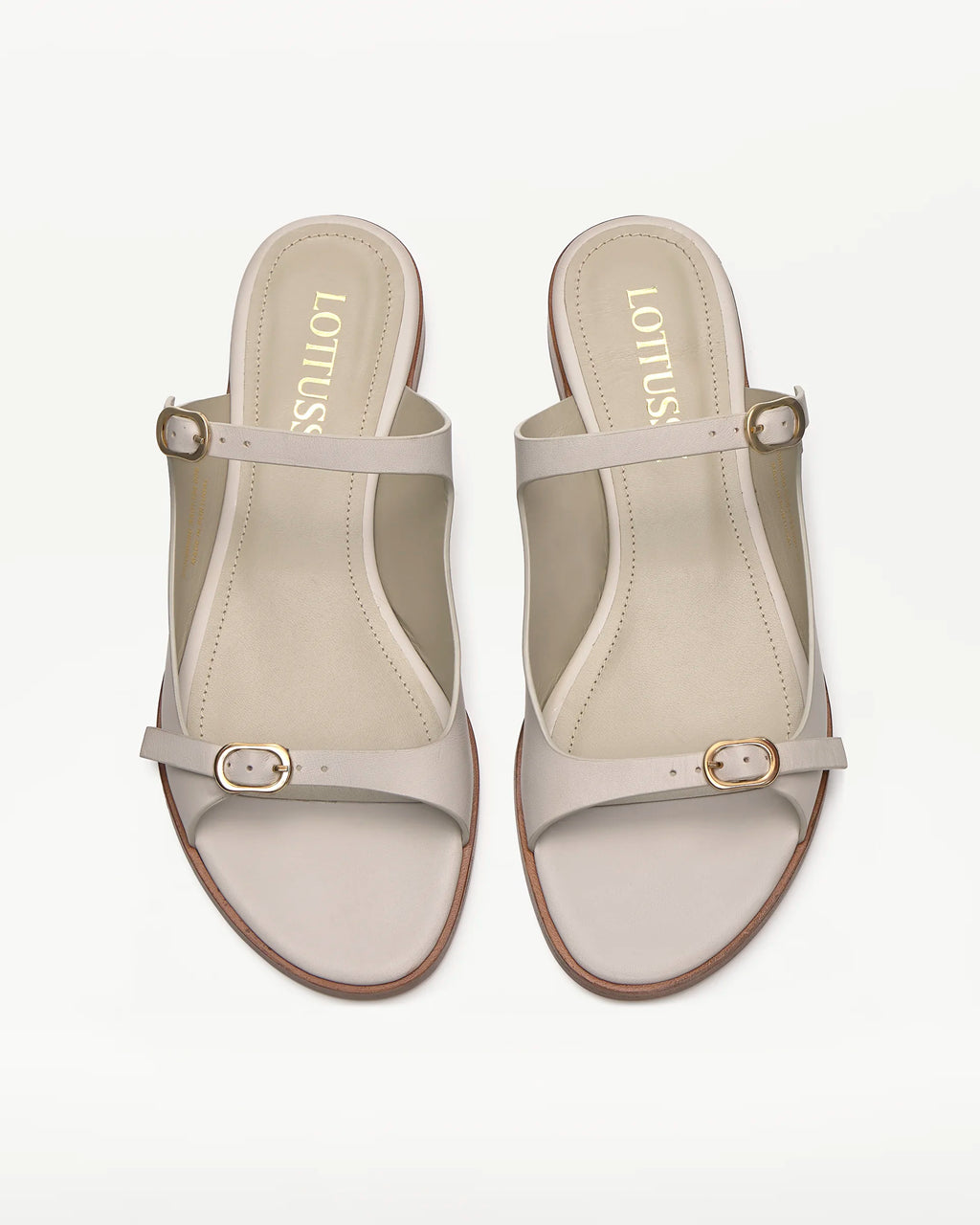 LOTTUSSE SS01394 BONE: beige sandaler til kvinder