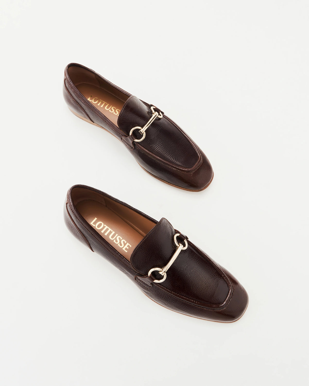 LOTTUSSE GOYA Crackel Muscat: beige schoenen voor dames