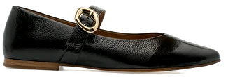 LOTTUSSE BEL Crackel Negro: black shoes for women