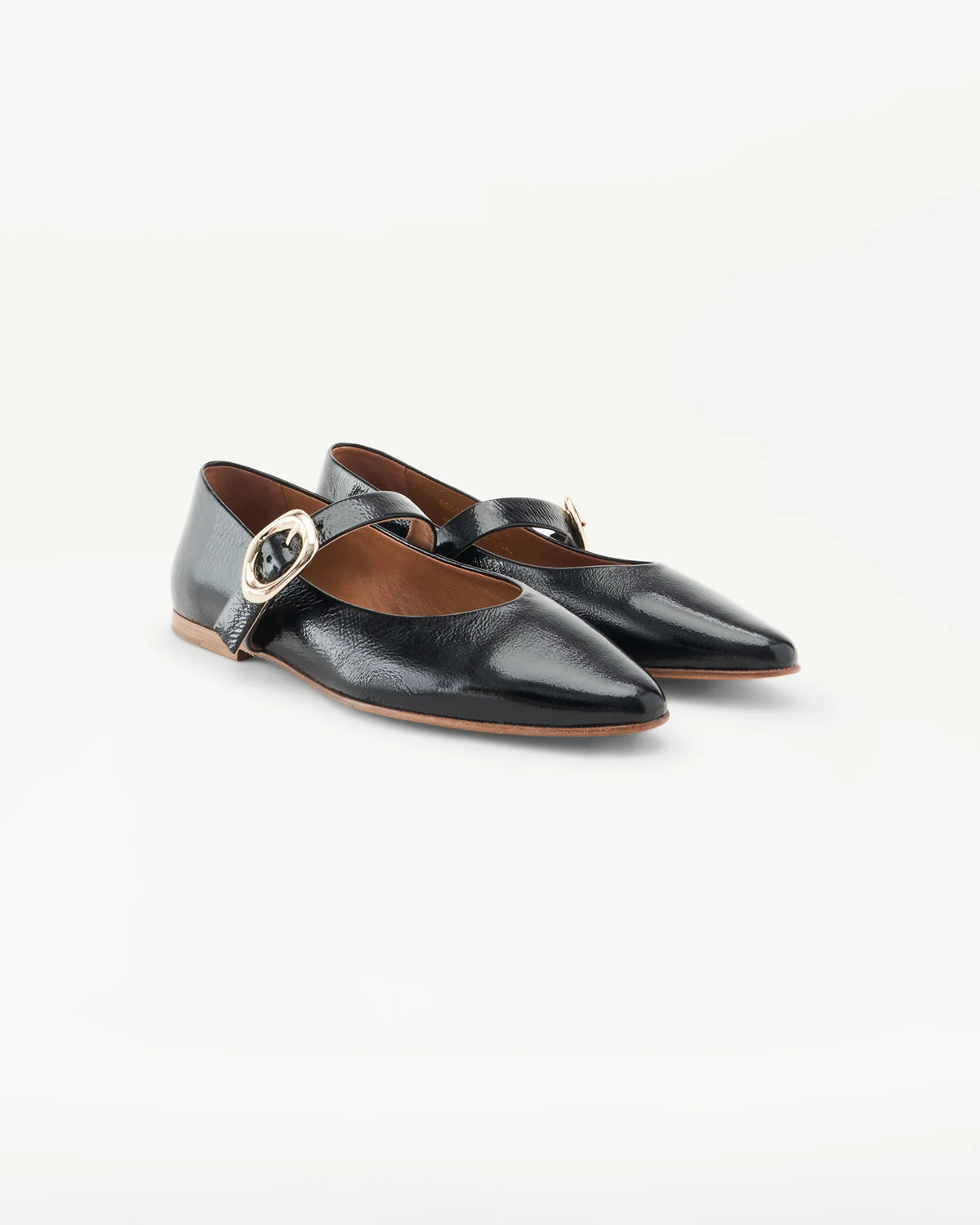 LOTTUSSE BEL Crackel Negro: noir chaussures pour femme
