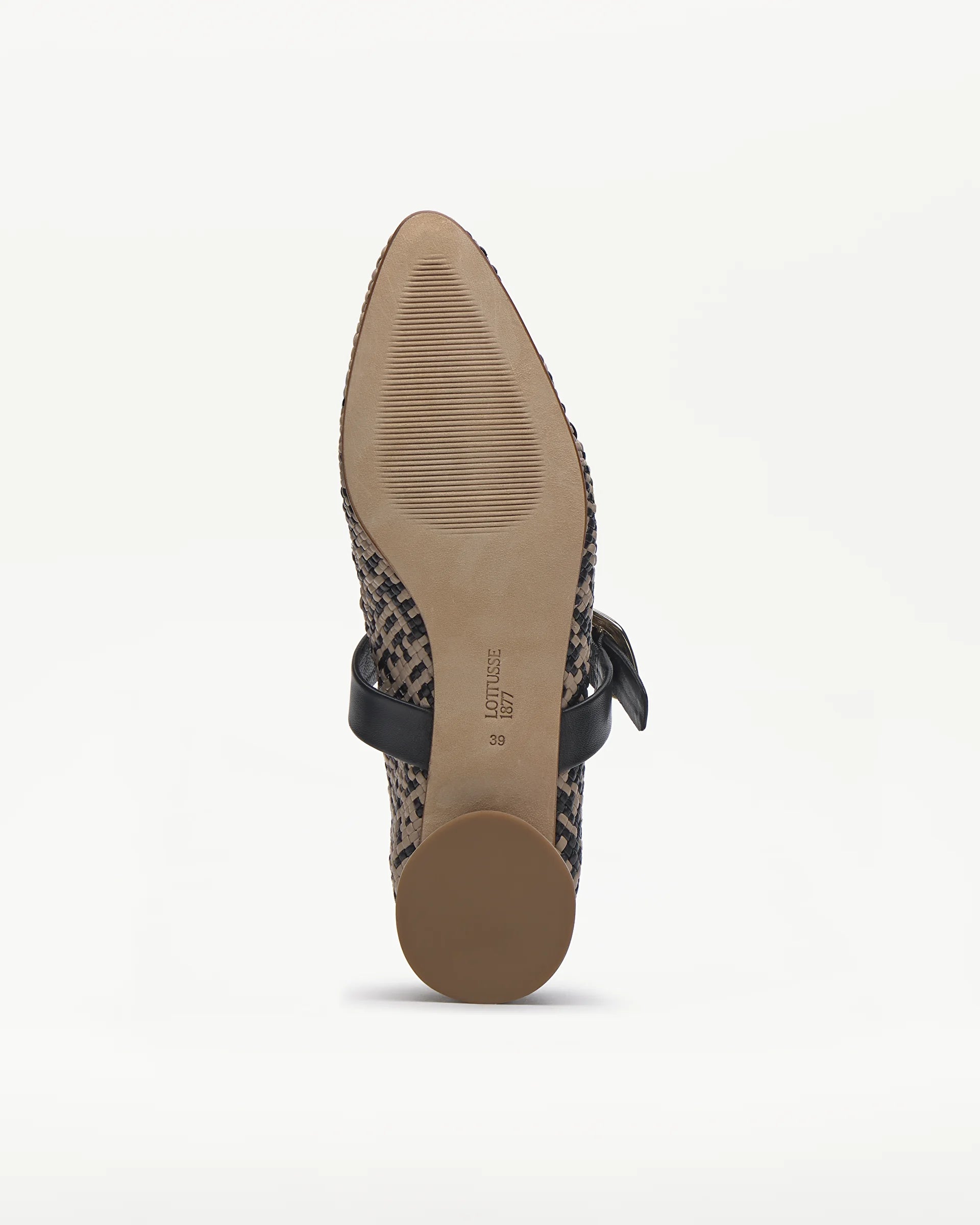 LOTTUSSE | BALLET FLATS | WOMEN'S | SS02109 BLACK | BEIGE