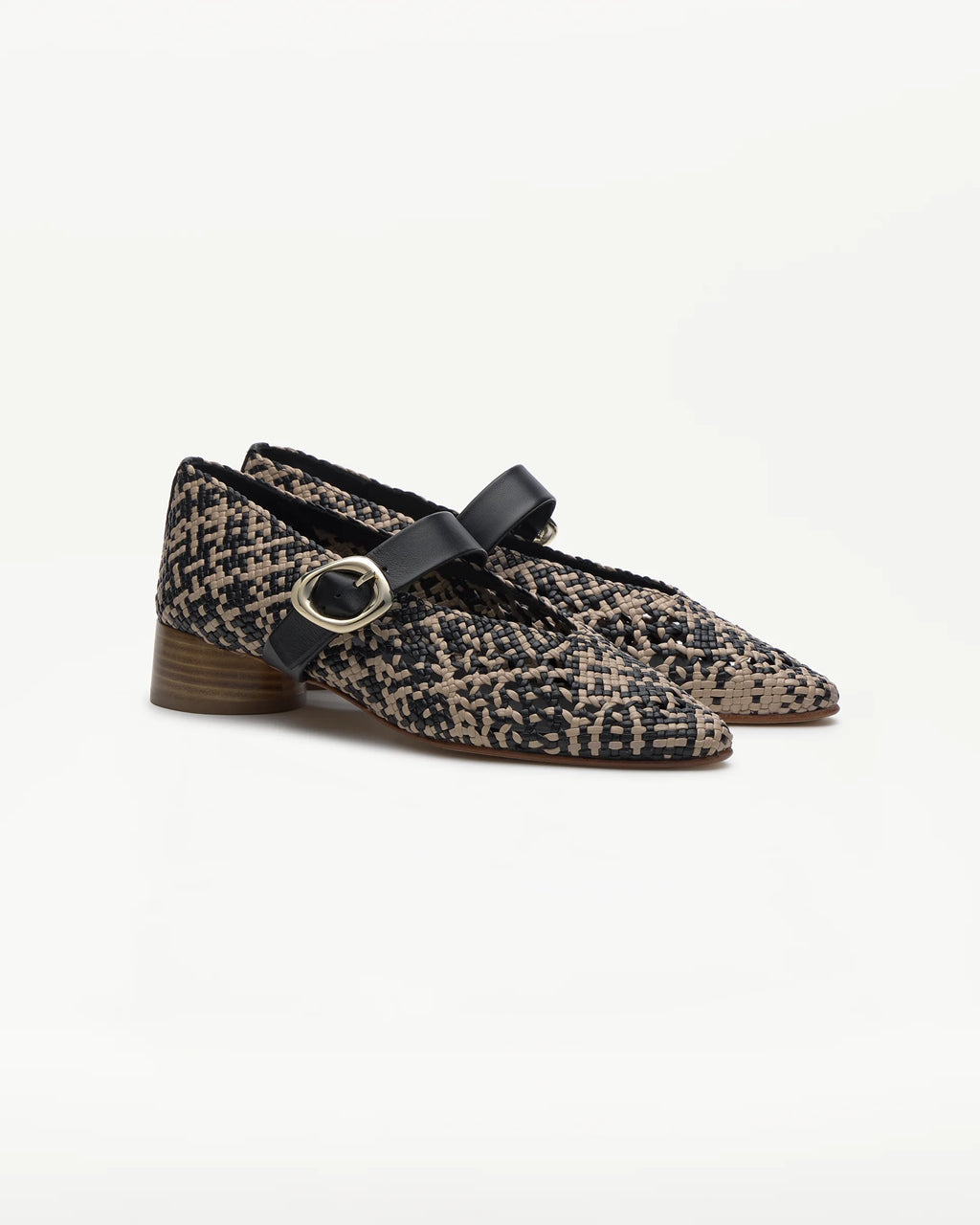 LOTTUSSE | BALLET FLATS | WOMEN'S | SS02109 BLACK | BEIGE
