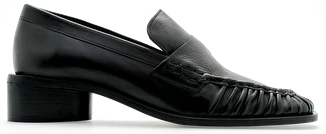 LOTTUSSE Petra Corvara Negro: black shoes for women