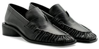 LOTTUSSE Petra Corvara Negro: black shoes for women
